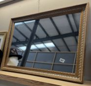 A nice gilt framed mirror 85 x 60cm