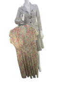Three Vintage style items of clothing.