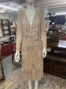 Flappers dress- 1920's vintage frank usher