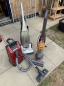 3 Vacuums including Dyson & Miele