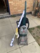 A Bissell upright power wash carpet cleaner, Turbo scrub & Floor cleaner (Untested)