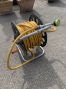 A large hosepipe on reel