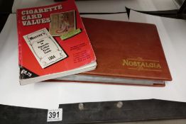 An album full of cigarette cards