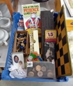 A quantity of games including dominoes & chess etc.