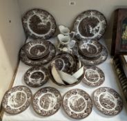 A J&G Meakin dinner set approximately 28 pieces