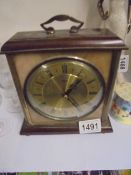 An old battery clock.