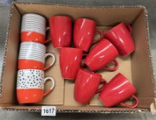 A box of mugs