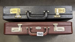 2 briefcases COLLECT ONLY