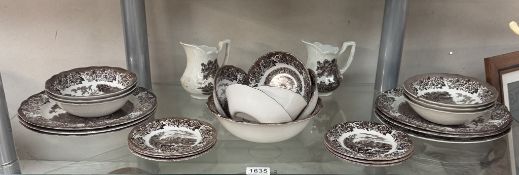 A J&G Meakin dinner set approximately 28 pieces COLLECT ONLY