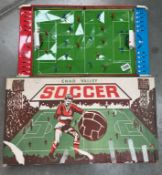 A vintage Chad valley boxed football game (No balls)