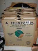 A quantity of 78 rpm records.