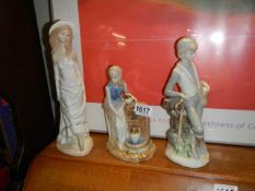 Three good 20th century continental figures.