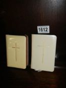 Two small Books of Common Prayer.