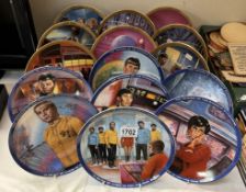 15 Star Trek collectors plates