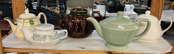 A Royal Doulton Countess teapot & 4 others