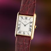 A VERY RARE GENTLEMAN'S SIZE 18K SOLID GOLD OMEGA 