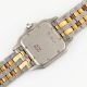 A GENTLEMAN'S SIZE STEEL & GOLD CARTIER PANTHERE TWO ROW BRACELET WATCH CIRCA 1980s, REF. 83949 - Image 7 of 8