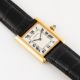 A GENTLEMAN'S SIZE 18K SOLID GOLD CARTIER PARIS TANK LOUIS EXTRA PLATE WRIST WATCH CIRCA 1970s, REF. - Image 3 of 7