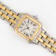 A GENTLEMAN'S SIZE STEEL & GOLD CARTIER PANTHERE TWO ROW BRACELET WATCH CIRCA 1980s, REF. 83949 - Image 3 of 8