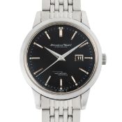 A GENTLEMAN'S SIZE STAINLESS STEEL IWC INGENIEUR AUTOMATIC BRACELET WATCH DATED 1956, REF. 666