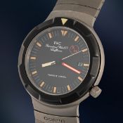 A VERY RARE GENTLEMAN'S TITANIUM GERMAN MILITARY IWC PORSCHE DESIGN OCEAN 2000 BUND COMMANDOS