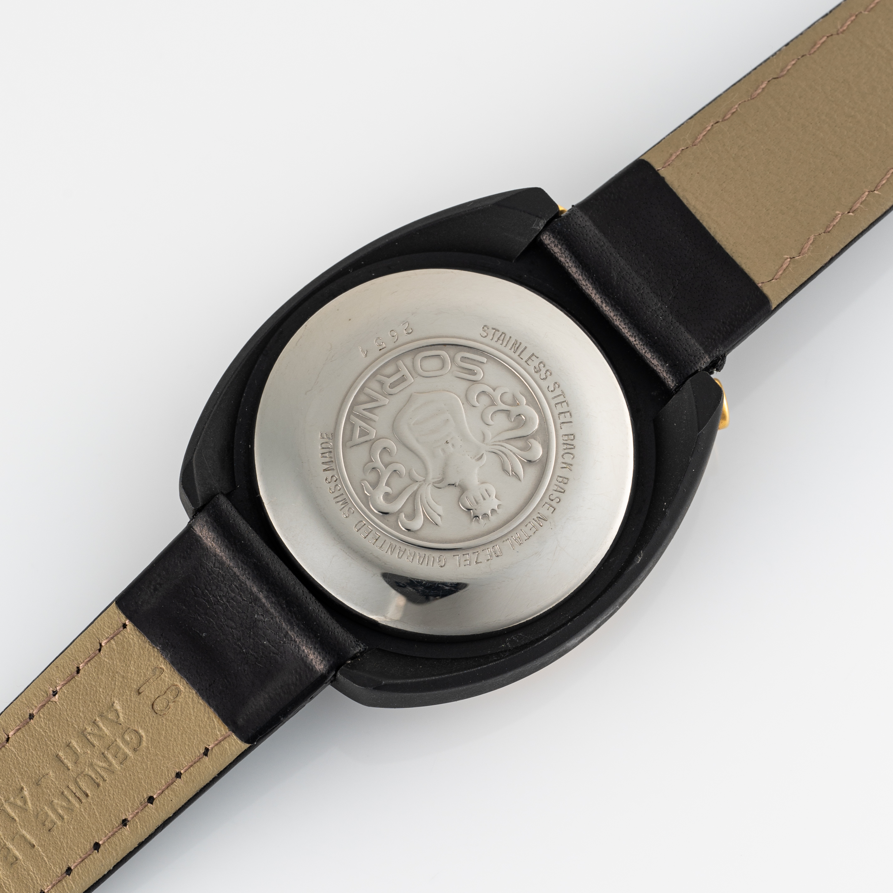 A GENTLEMAN'S SIZE PVD COATED, STEEL & GOLD PLATED SORNA JACKY ICXX EASY-RIDER CHRONOGRAPH WRIST - Image 7 of 7