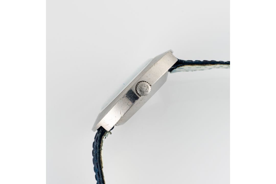 A GENTLEMAN'S SIZE STAINLESS STEEL LONGINES ADMIRAL AUTOMATIC WRIST WATCH CIRCA 1969 Movement: - Image 5 of 7