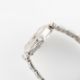 A LADY'S FINE 18K SOLID WHITE GOLD DIAMOND CARTIER PASHA GRILL AUTOMATIC BRACELET WATCH CIRCA - Image 6 of 9