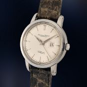 A GENTLEMAN'S STAINLESS STEEL IWC INGENIEUR AUTOMATIC WRIST WATCH CIRCA 1960s, REF. 666 WITH