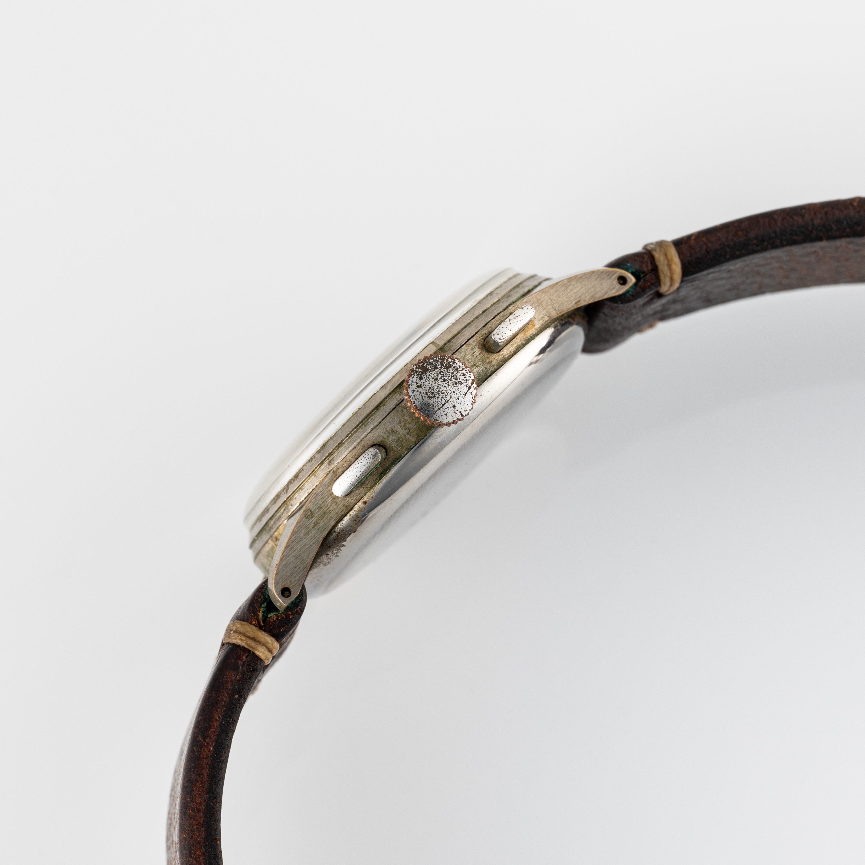 A GENTLEMAN'S LARGE SIZE BREITLING "UP & DOWN" CHRONOGRAPH WRIST WATCH CIRCA 1946, REF. 179 WITH - Image 5 of 8