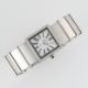 A LADY'S STAINLESS STEEL & DIAMOND CHANEL MATELASSE BRACELET WATCH CIRCA 2000s Movement: Quartz. - Image 4 of 8