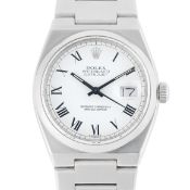 A GENTLEMAN'S SIZE STAINLESS STEEL ROLEX OYSTERQUARTZ DATEJUST BRACELET WATCH CIRCA 1979, REF. 17000