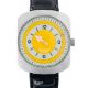 A GENTLEMAN'S SIZE STAINLESS STEEL LONGINES COMET YELLOW WRIST WATCH CIRCA 1970, REF. 8475 Movement: - Image 1 of 8