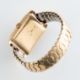 A GENTLEMAN'S SIZE 9CT GOLD RECTANGULAR VINTAGE "DIGITAL" JUMP HOUR WRIST WATCH CIRCA 1930 Movement: - Image 7 of 7