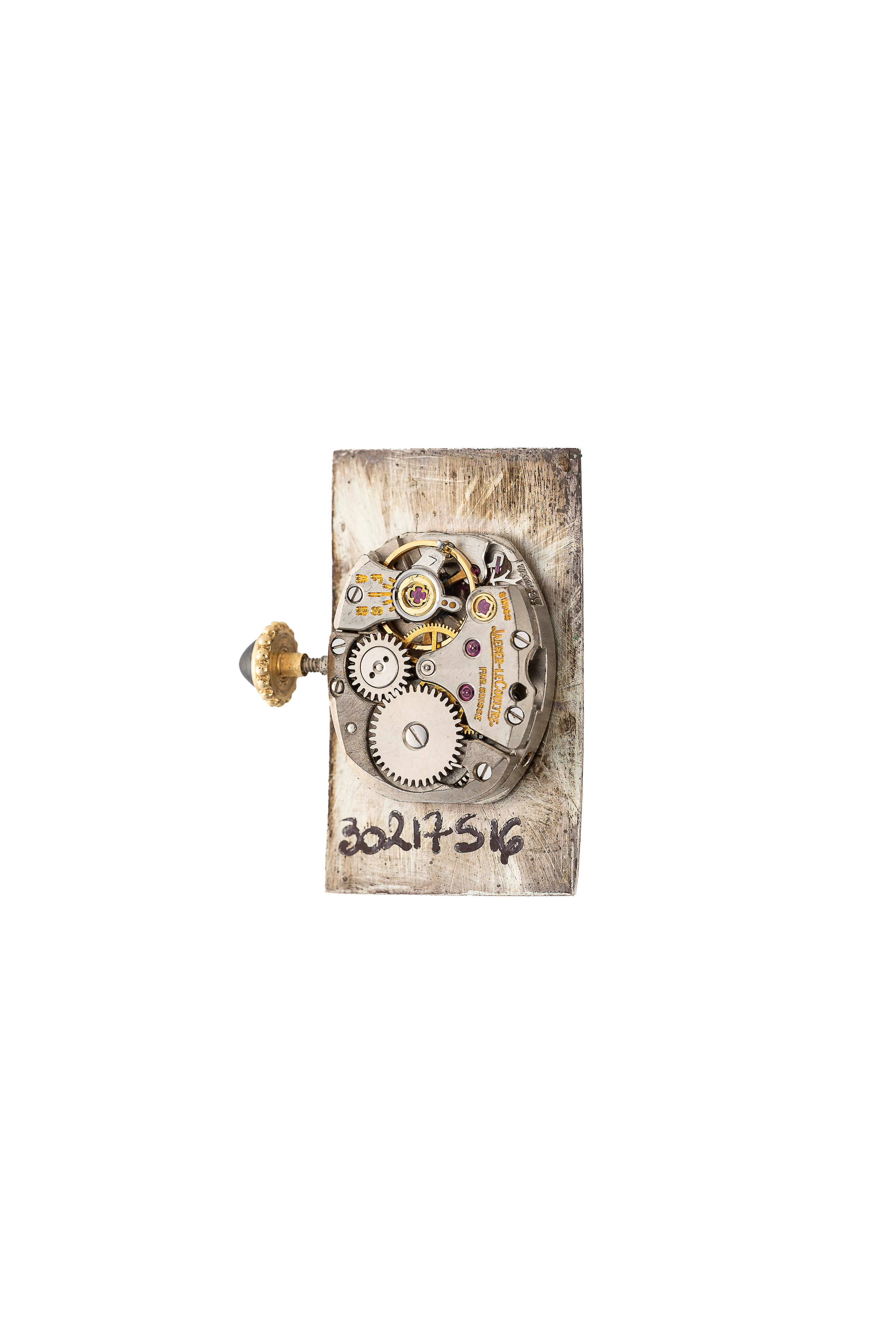 AN EXTREMELY RARE MID SIZE SOLID GOLD CARTIER LONDON TANK CINTREE BRACELET WATCH CIRCA 1964, - Image 9 of 10