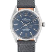 A GENTLEMAN'S SIZE STAINLESS STEEL ROLEX OYSTER PERPETUAL WRIST WATCH CIRCA 1969, REF. 1003 WITH 