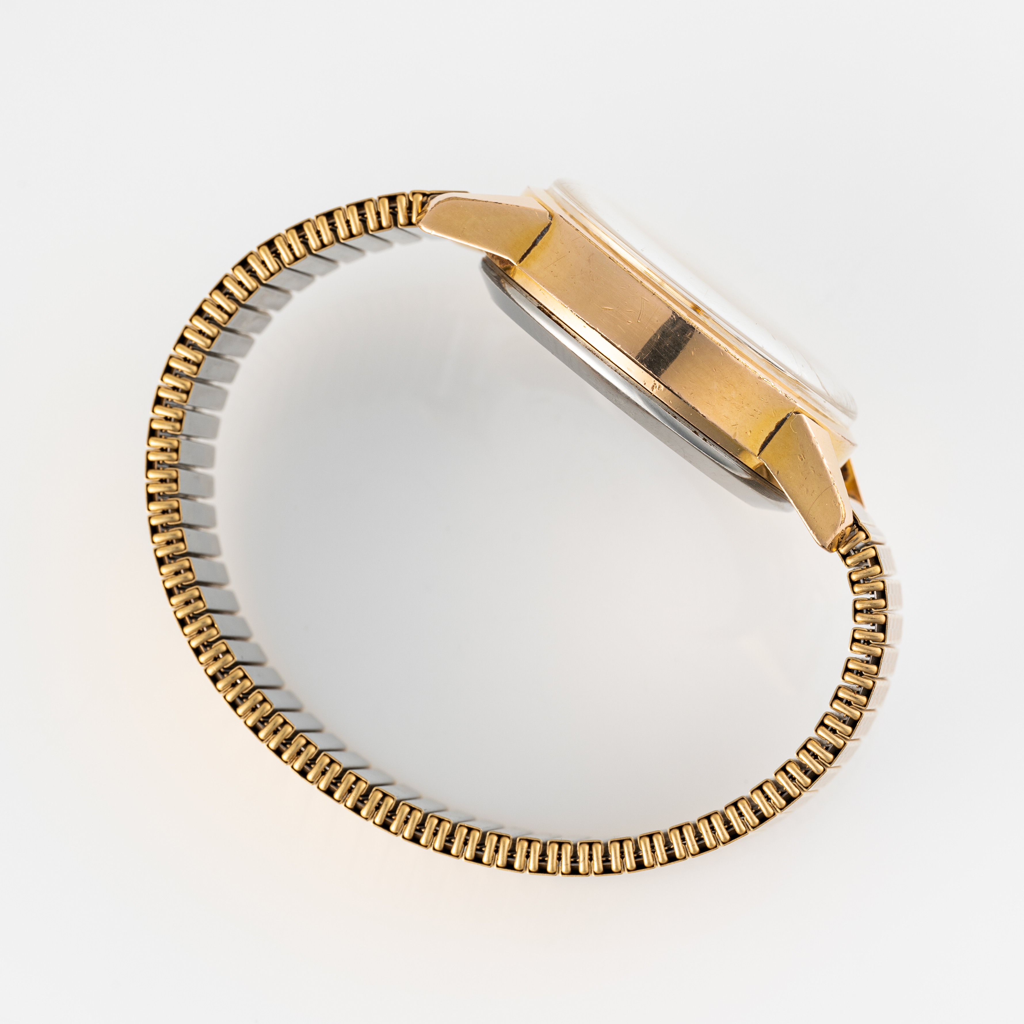 A GENTLEMAN'S GOLD PLATED BREITLING "LONG PLAYING" CHRONOGRAPH WRIST WATCH CIRCA 1966, REF. 815 WITH - Image 5 of 9