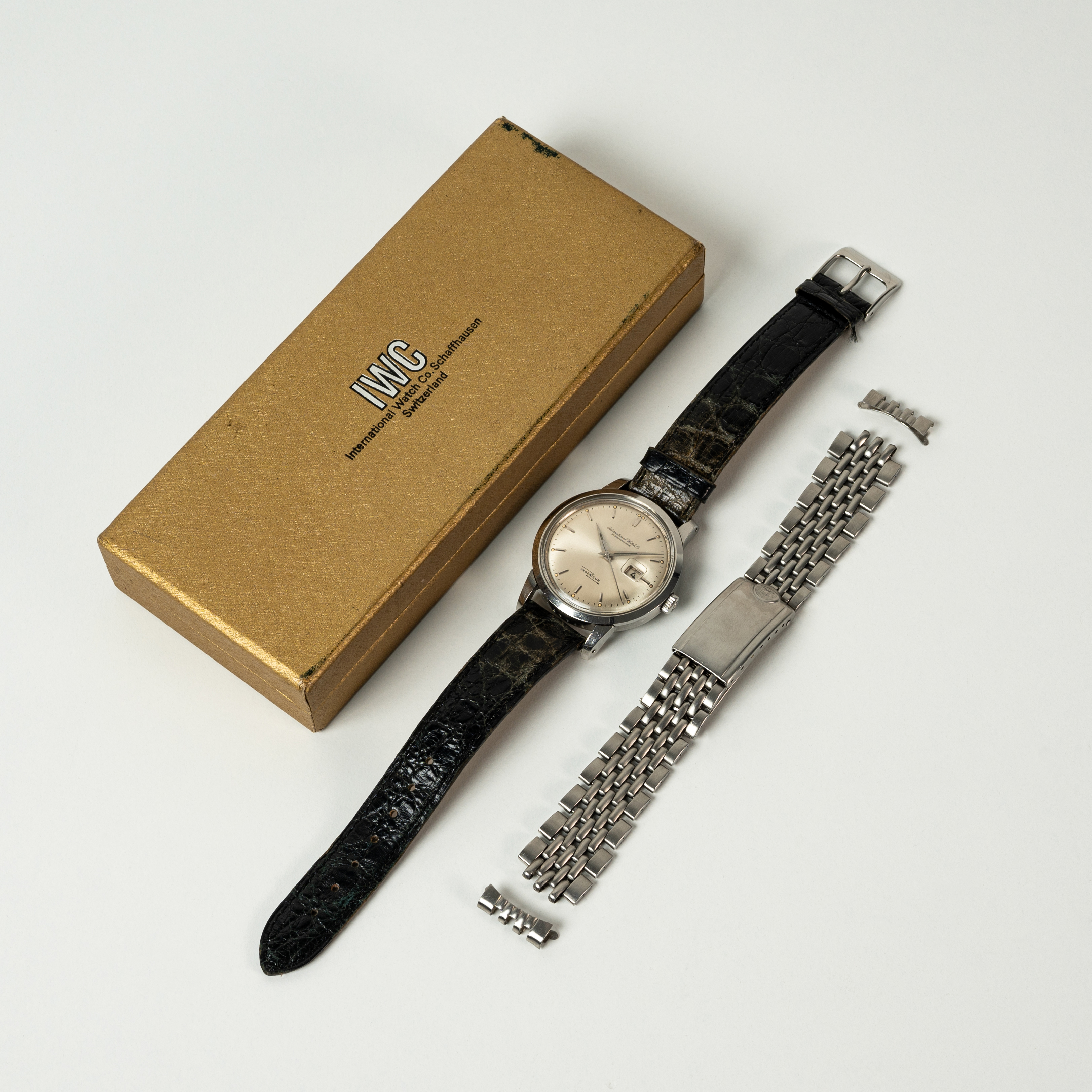 A GENTLEMAN'S STAINLESS STEEL IWC INGENIEUR AUTOMATIC WRIST WATCH CIRCA 1960s, REF. 666 WITH - Image 10 of 10