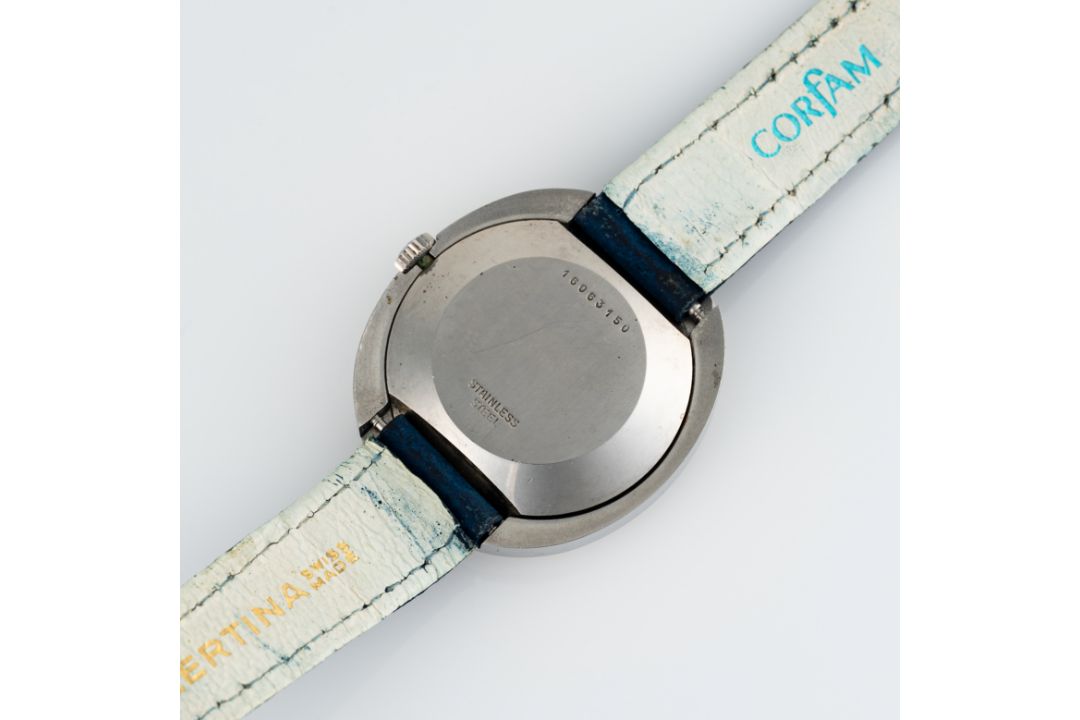 A GENTLEMAN'S SIZE STAINLESS STEEL LONGINES ADMIRAL AUTOMATIC WRIST WATCH CIRCA 1969 Movement: - Image 7 of 7
