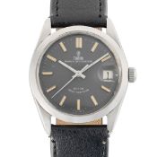 A GENTLEMAN'S SIZE STAINLESS STEEL TUDOR PRINCE OYSTER DATE AUTOMATIC WRIST WATCH CIRCA 1960s,