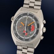 A GENTLEMAN'S SIZE STAINLESS STEEL OMEGA SEAMASTER 