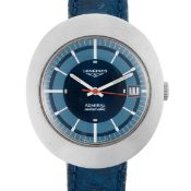 A GENTLEMAN'S SIZE STAINLESS STEEL LONGINES ADMIRAL AUTOMATIC WRIST WATCH CIRCA 1969 Movement: