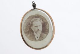 Edwardian 9ct Franc Locket