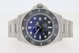 Rolex Oyster perpetual Deepsea James Cameron MkII 126660 Automatic Papers