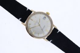 Vintage Omega Seamaster De Ville 9ct Gold Ref 166.502 Circa 1968