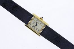 Cartier Must Tank Vermeil Rare Dial Quartz