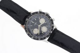 Gallet MultiChron Pilot Chronograph Manual Wind Valjoux 72