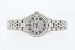Ladies Rolex Datejust Diamond Set Reference 6517 Circa 1963