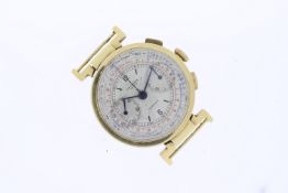 Vintage Universal Geneve Compur 18ct Gold Chronograph Manual Wind