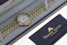 Maurice Lacroix Les Classiques Date Quartz with box and Papers